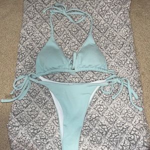 Blue/green SHEIN Bikini